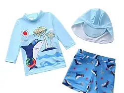Costum de baie cu protectie solara evaluat UPF 50+