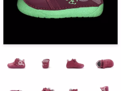 adidasi ddstep magazinul bursucel iasi FETE Pantofi bebelusi model barefoot waterproof -roz