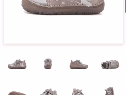 ddstep magazinul bursucel iasi Pantofi copii model barefoot -fete,piele naturala