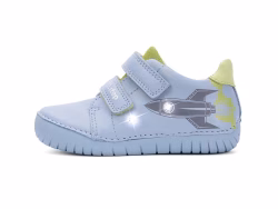 Pantofi cu LED din piele naturală pentru copii, cu design atractiv și confortabil, ideal pentru micu.
