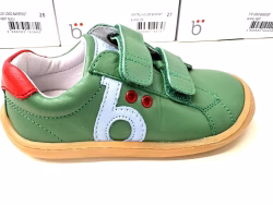 Pantofi din piele pentru copii, model Benjie Switzerland, cu sistem de prindere cu velcro.