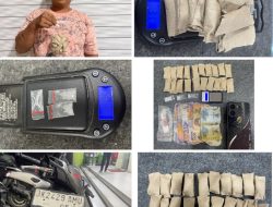 Penjual Sabu dan Ganja di Pinggir Rel Tembung Ditangkap Polrestabes Medan