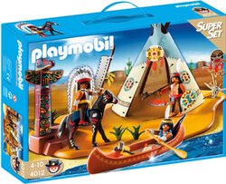 PLAYMOBIL SuperSet Native American Camp