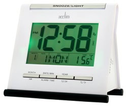 Acctim Solar Powered Alarm Clock