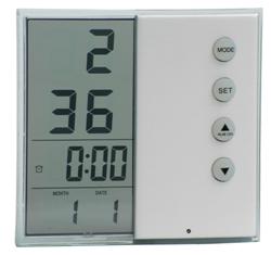 Transparent Digital Alarm Clock