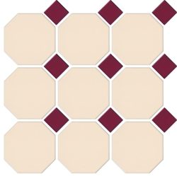 MOSAIC COTTO XMC OCTAGON & DOT MOS