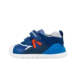 Pantofi pentru primii pași BIOMECANICS pentru băieți, din piele, confortabili și durabili.