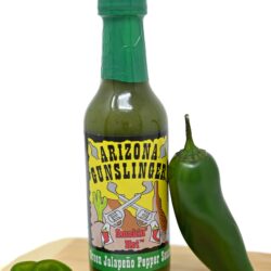 green jalapeño hot sauce
