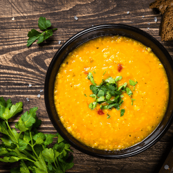 Orientalische Linsensuppe