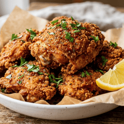 Fried Chicken Thighs Recipe-Foodiewe