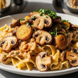 vegetarian stroganoff recipe