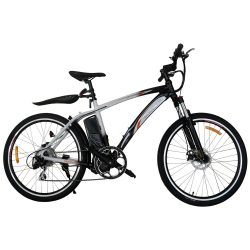 Електрически велосипед eBike L2607, Черен/Бял - 2