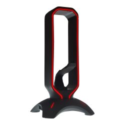 3 в 1 Gaming Органайзер – Стойка за слушалки, USB хъб и Бънджи за мишка - 4