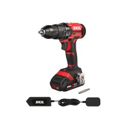 SKIL 3010 AB Комплект Акумулаторен винтоверт, 1 бр. батерия и 1 бр. зарядно устройство, черен-червен - 9