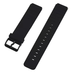 Силиконова kаишка за часовник Xmart, 18 мм, Черна