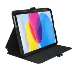 Speck Balance Folio предпазен калъф за iPad 10.9" 2022 и iPad Air 4 2020. Черен цвят. Подвиващ се капак създаващ наклон при поставено положение. Държач за Apple Pencil - 6