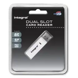 USB четец за карти памет Integral - DualSlot SDXC Card Reader - 1