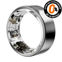 Смарт пръстен Xmart – 2301B, Сребрист на изплащане с 0% лихва и такси TBI Bank - 1