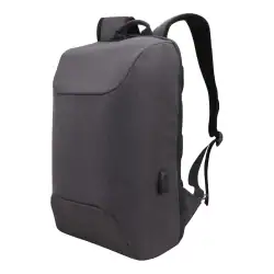 Раница Xmart XBP1806GF, За лаптопи до 15.6", USB порт, Сива - 2