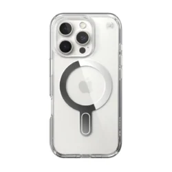 Калъф Speck Presidio Perfect-Clear iPhone 16 Pro, MagSafe, ClickLock, Прозрачен - 7