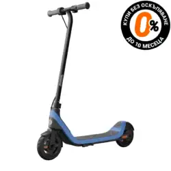 Синя електрическа тротинетка за деца Segway C2 Lite с многоцветно фоново осветлени на борда, лека конструкция, достъпна цена - 1
