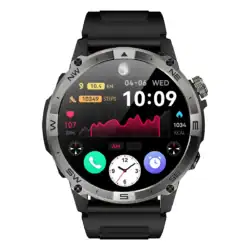 Спортен ежедневен смарт часовник с Aways on AMOLED дисплей Xmart HK08. Множествено спортни режими, компас, GPS, барометър и алтиметър - 13