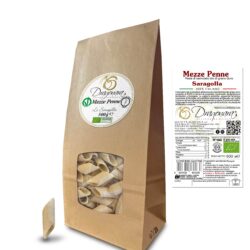 IMG ALT=pacco di mezze penne saragolla