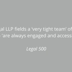 Legal 500 Statement