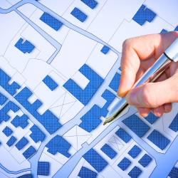 Image of a Site Map for a New Build Development