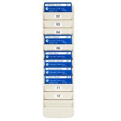 500-12 Pyramid 12-Pocket Employee ID Badge Rack