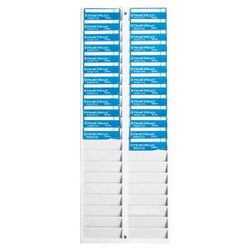 500-4 Capacity Badge Rack