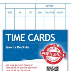 3800-10 Time Card