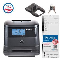 5000 Auto Totaling Time Clock 