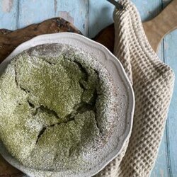 matcha sponge cake