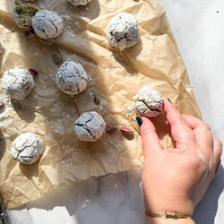 pistachio amaretti cookies2