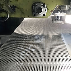 3. CNC Milling – Perforated Holes