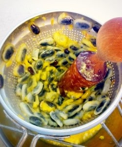 making pawpaw puree, via www.www.goodfoodstories.com