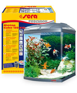 Sera Biotop Cube 130 XXL комплект сладководен аквариум, 130 л.