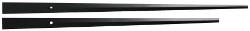 H45 Metal Clock Hands (Spade) 400mm Black-0