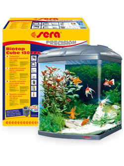 Sera Biotop Cube 130 XXL комплект сладководен аквариум, 130 л.