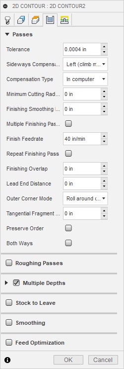 Showing the passes section of the passes tab!