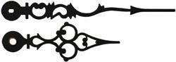 H15 Metal Clock Hands (Serpentine)