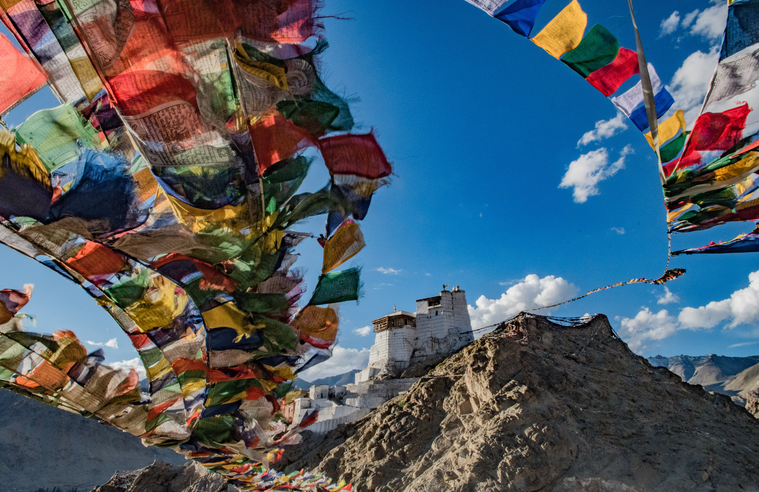 Tsemo Castle in Leh