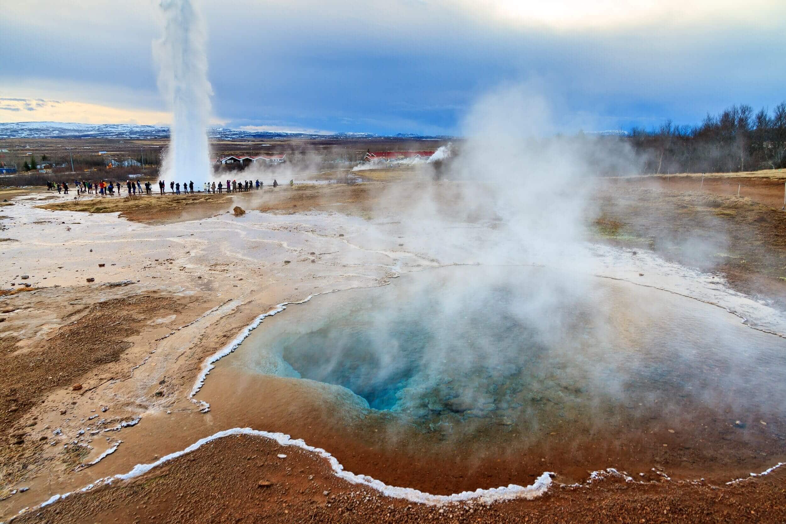 Golden Circle Iceland Landscape with Mountains | Iceland Travel Blog
