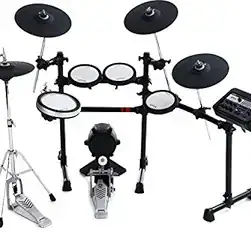 Yamaha Electronic Drum Pad (DTP63-X) DMR6 Drum Module and Rack System not included,Black