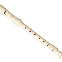 YAMAHA YRS-24B Recorder, White