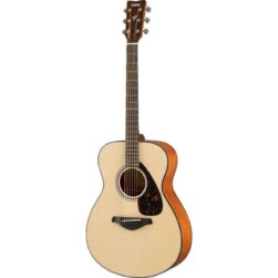 Yamaha FS800 Small Body Solid Top Acoustic Guitar, Natural - Image 2