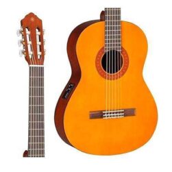 Yamaha CX40 Classical Electro Acoustic Guitar - Image 3