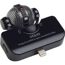 Zoom iQ5 Black / White Professional Stereo Microphone - Image 3