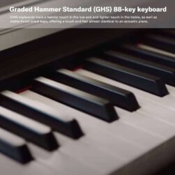 YAMAHA P-125AB DIGITAL PIANO WITH 88 KEYS - Image 2